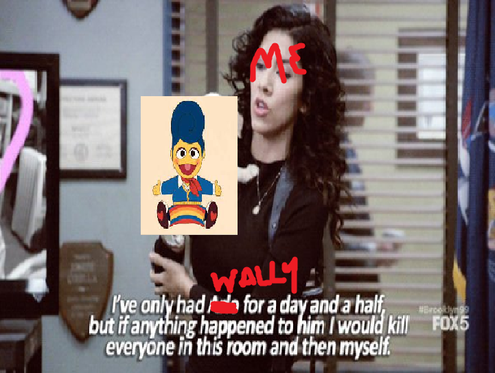 Skypeach95's tweet photo. Now that the Welcome Home site is back and i got to explore, it really reignited how much i adore this ARG. Wally is the Absolute Most and will always be my fave (Eddie is a close 2nd now lol) #welcomehomearg #WallyDarling #horrorarg https://t.co/PtBTenIlQf