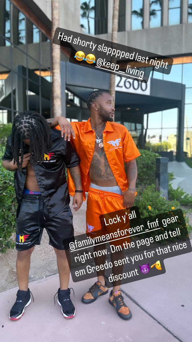 Get y’all orders now. Hit that ig