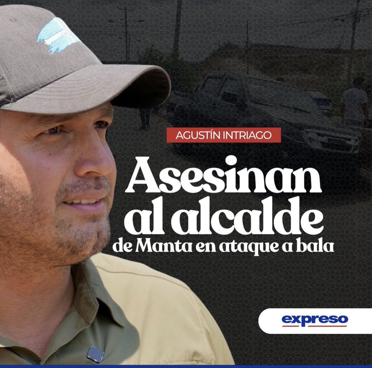 DianeRodriguezZ's tweet photo. Es terrible lo sucedido al Alcalde #Manta, Agustin Intriago. 

Estamos en el país de nadie! ¿Qué podemos esperar el resto de ciudadanos si alguien con su investidura le sucede esto? 

Solidaridad con sus amigos y familiares. https://t.co/t3aqYLirZO