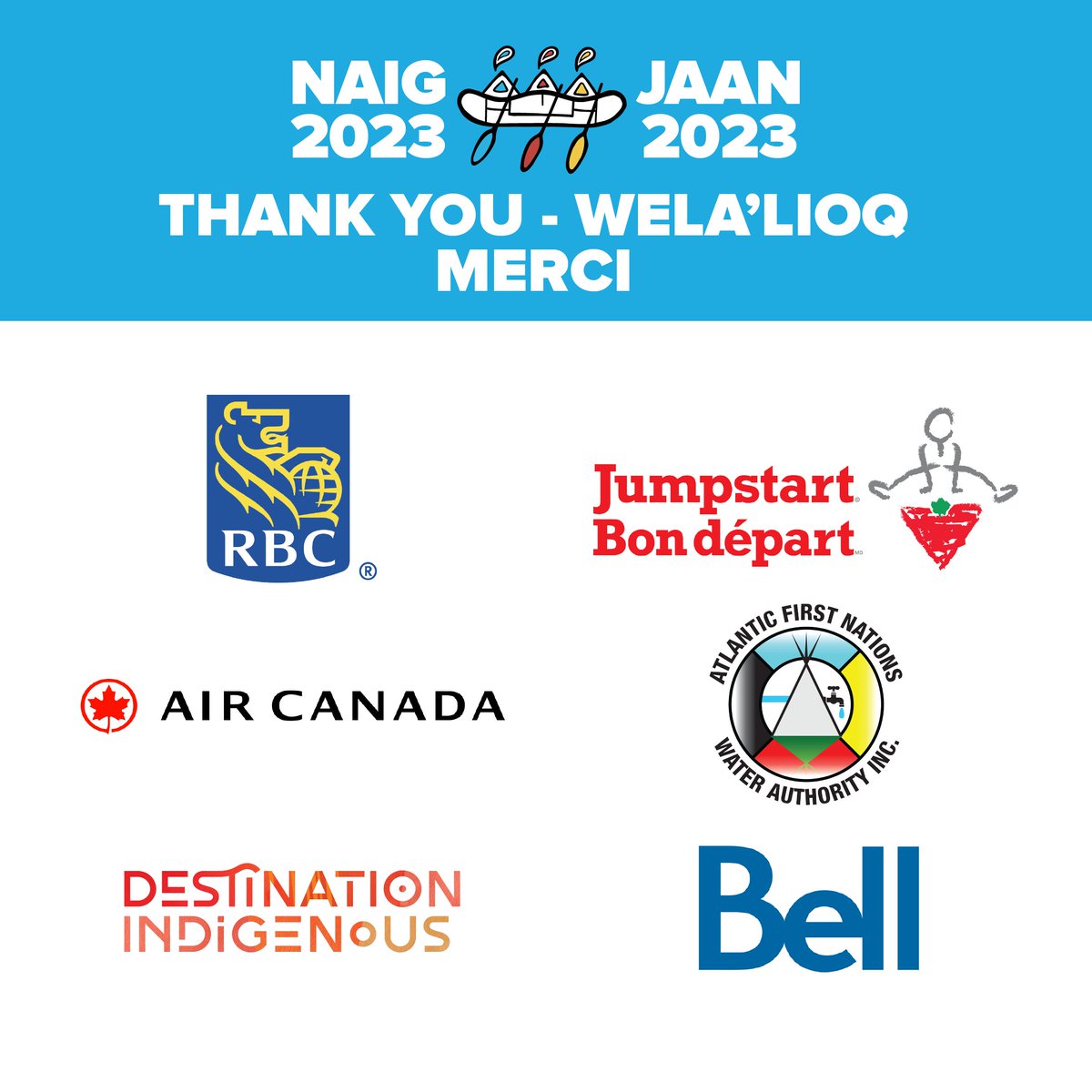 NAIG2027's tweet photo. Wela’lioq, thank you, to all the sponsors and partners of the Games. This incredible experience would not have been possible without your support.
1/2 https://t.co/WRhBC6aVd4