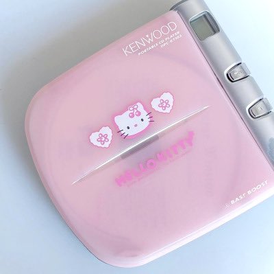 Hello Kitty CD player from 2000
