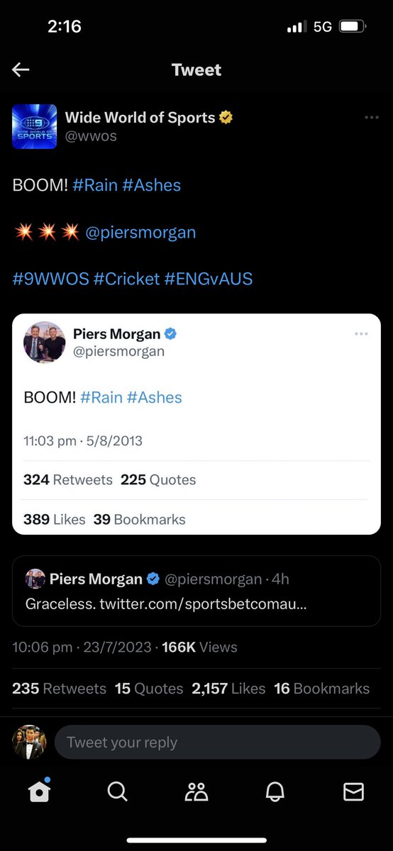 captkencampbell's tweet photo. @adambspencer Piers tweet 2013 https://t.co/eGZnBqAjED