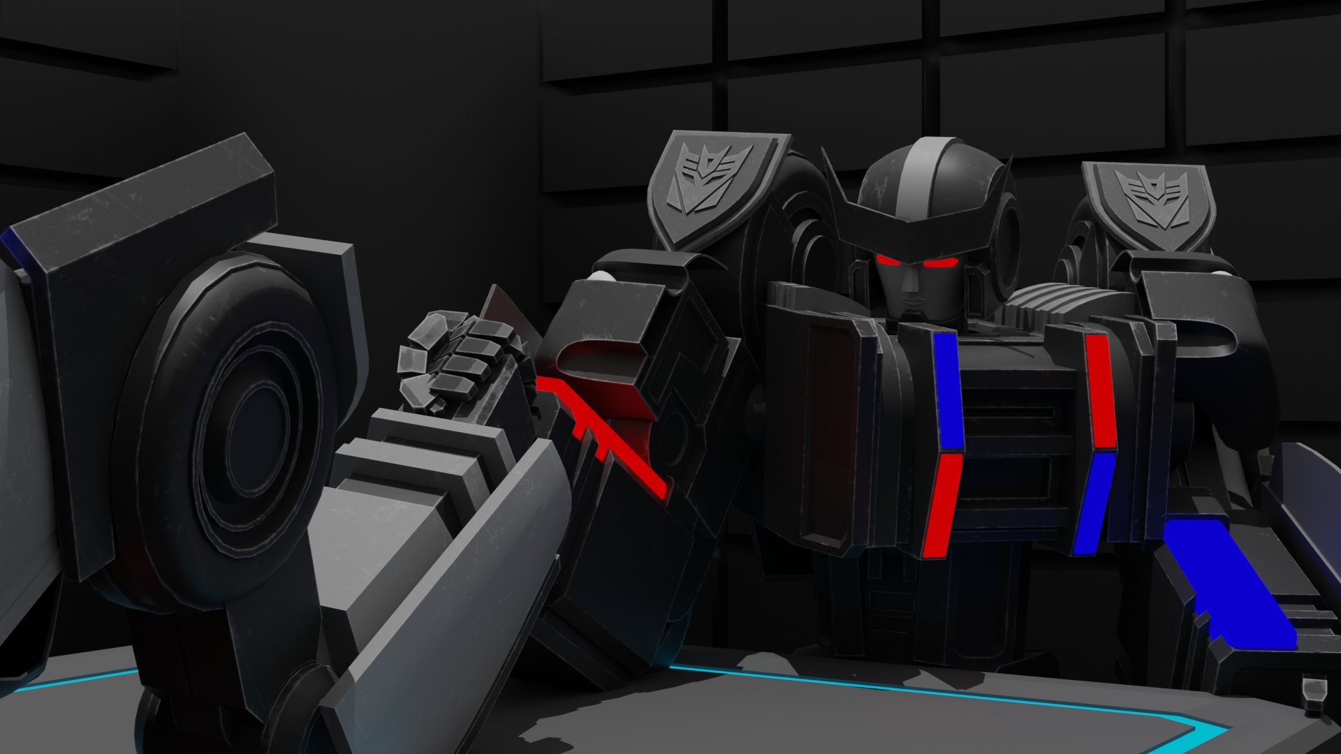 Emojick on Twitter "Prowl vs Barricade Design by TheAmazingSpino 