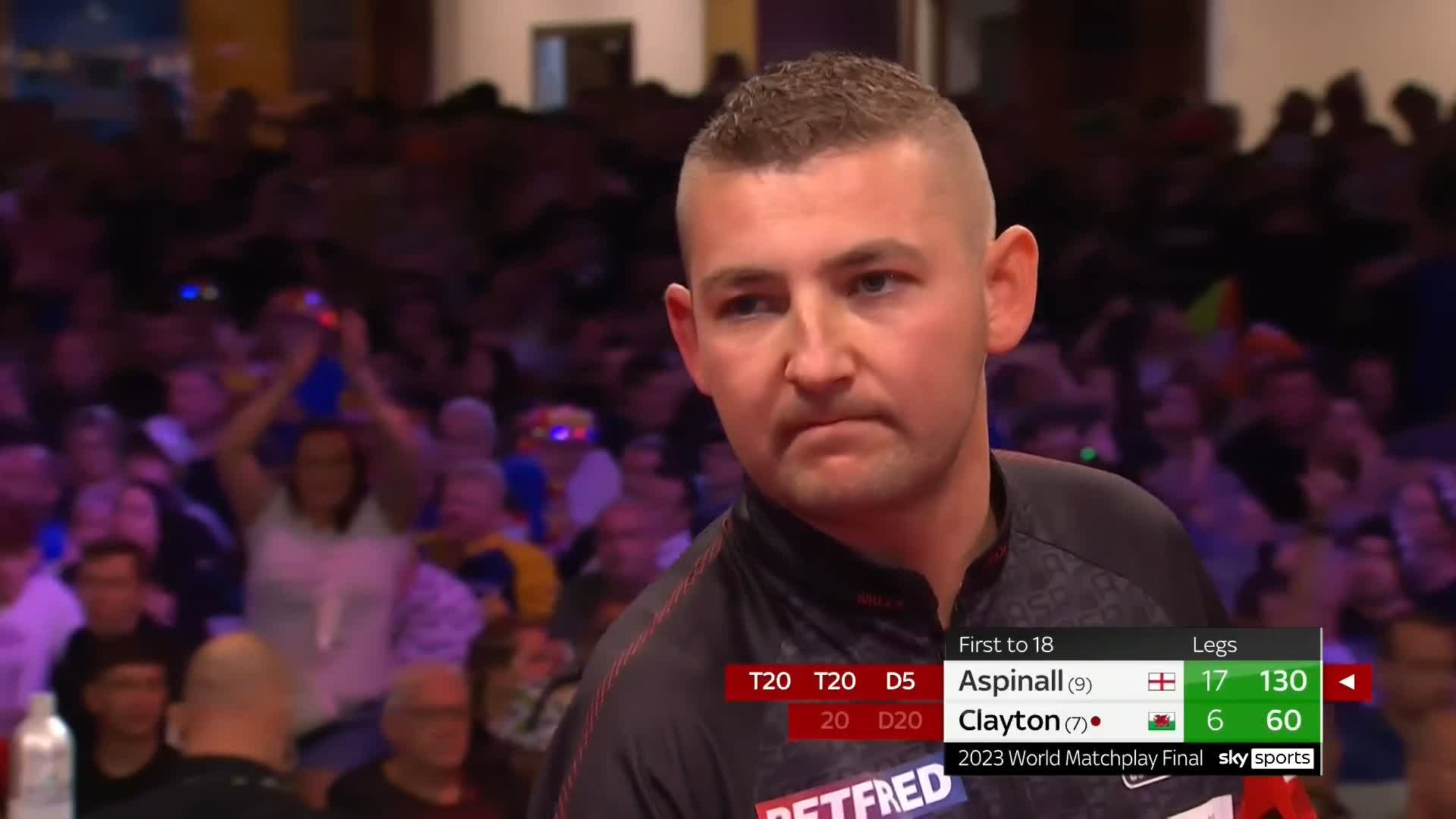 PDC Darts on Twitter "AWESOME ASPINALL REIGNS IN BLACKPOOL! 🏆 It's Nathan Aspinall's night at