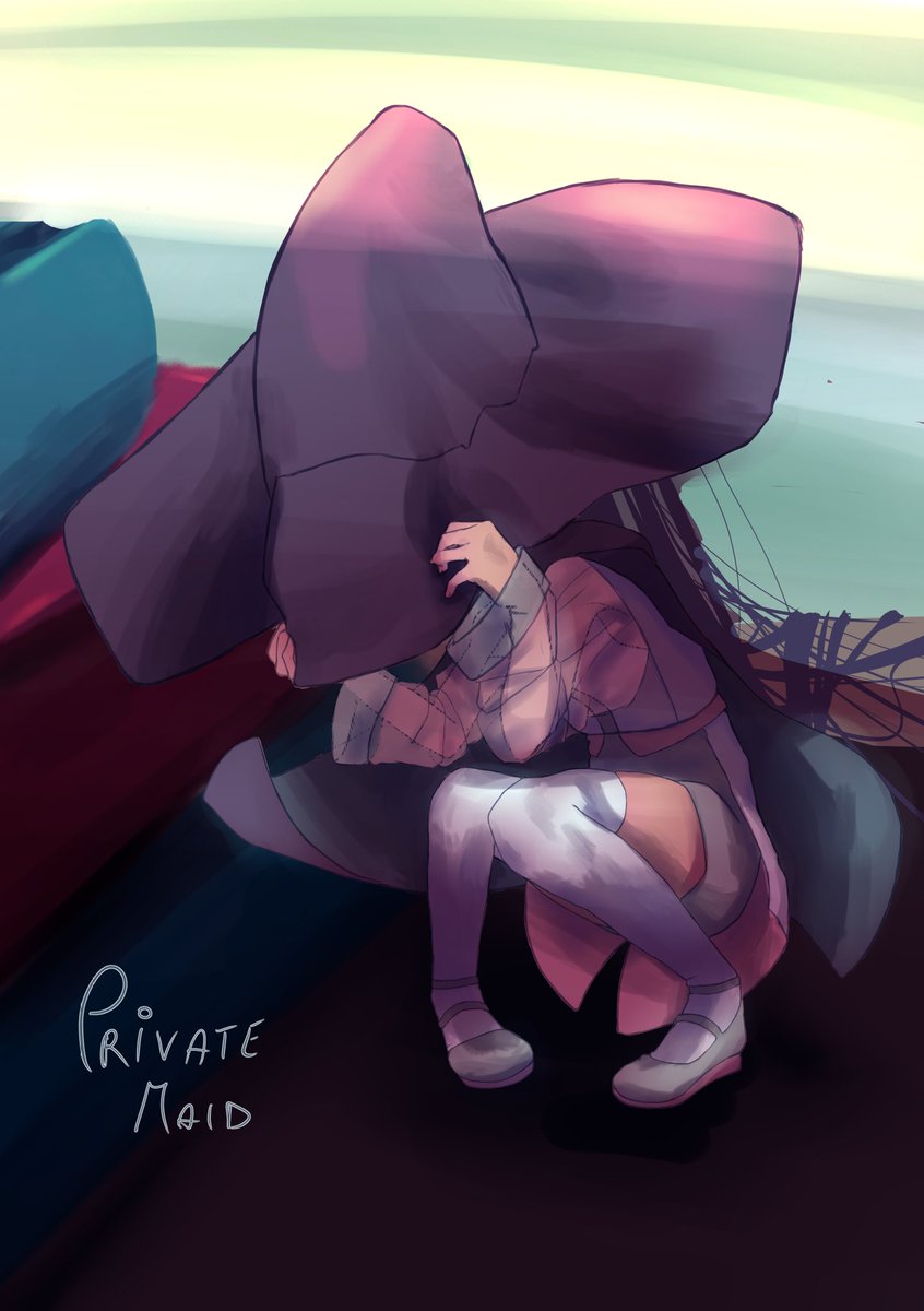 PrivateMaidTTV's tweet photo. more moods with my oc~

#samsunggalaxys6 #Clipstudiopaint #digitaldrawing #moodart https://t.co/PALDMmMWO8