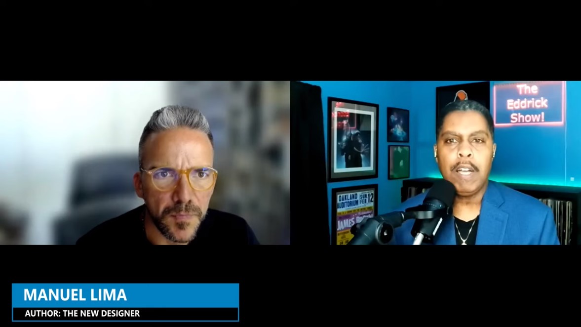 lissa_warren's tweet image. Watch @mslima on @eddrickshow discussing his book, THE NEW DESIGNER, and why "a deep concern for ethics" should be instilled in designers during their education: bit.ly/3O7D689 @mitpress