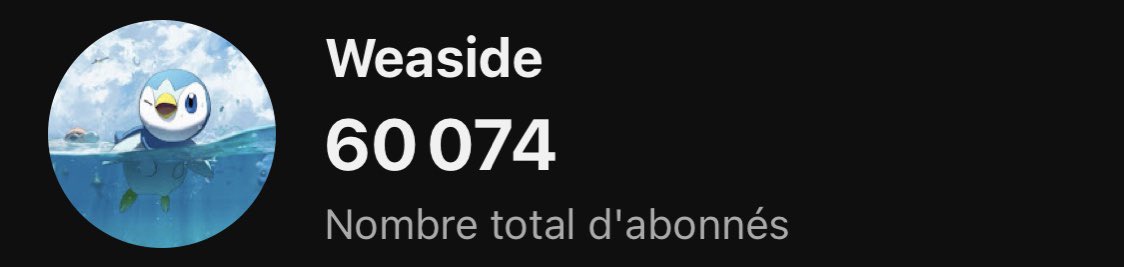 Weaside1's tweet image. 60K merci à tous rush 100K ! ❤️❤️❤️❤️❤️❤️❤️❤️❤️