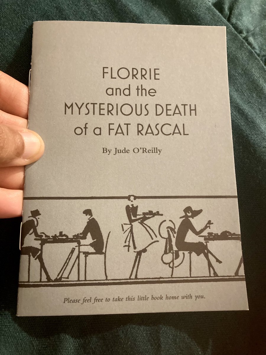 MycroftBrolly's tweet image. #TheakstonsCrime @HarrogateFest. Thank you to Bettys and @judithoreilly for this wonderful murder mystery story which is so sharp and well written and made me smile so many times. A delicious treat! #FatRascal #FatRascals