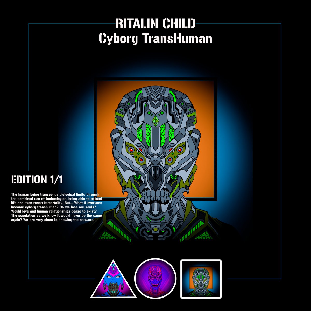 Cyborg Transhuman

AVAILABLE , ONLY 2 pieces 1/1 
👁‍🗨😈foundation.app/collection/cyb…

reserve 0.0555 ETH