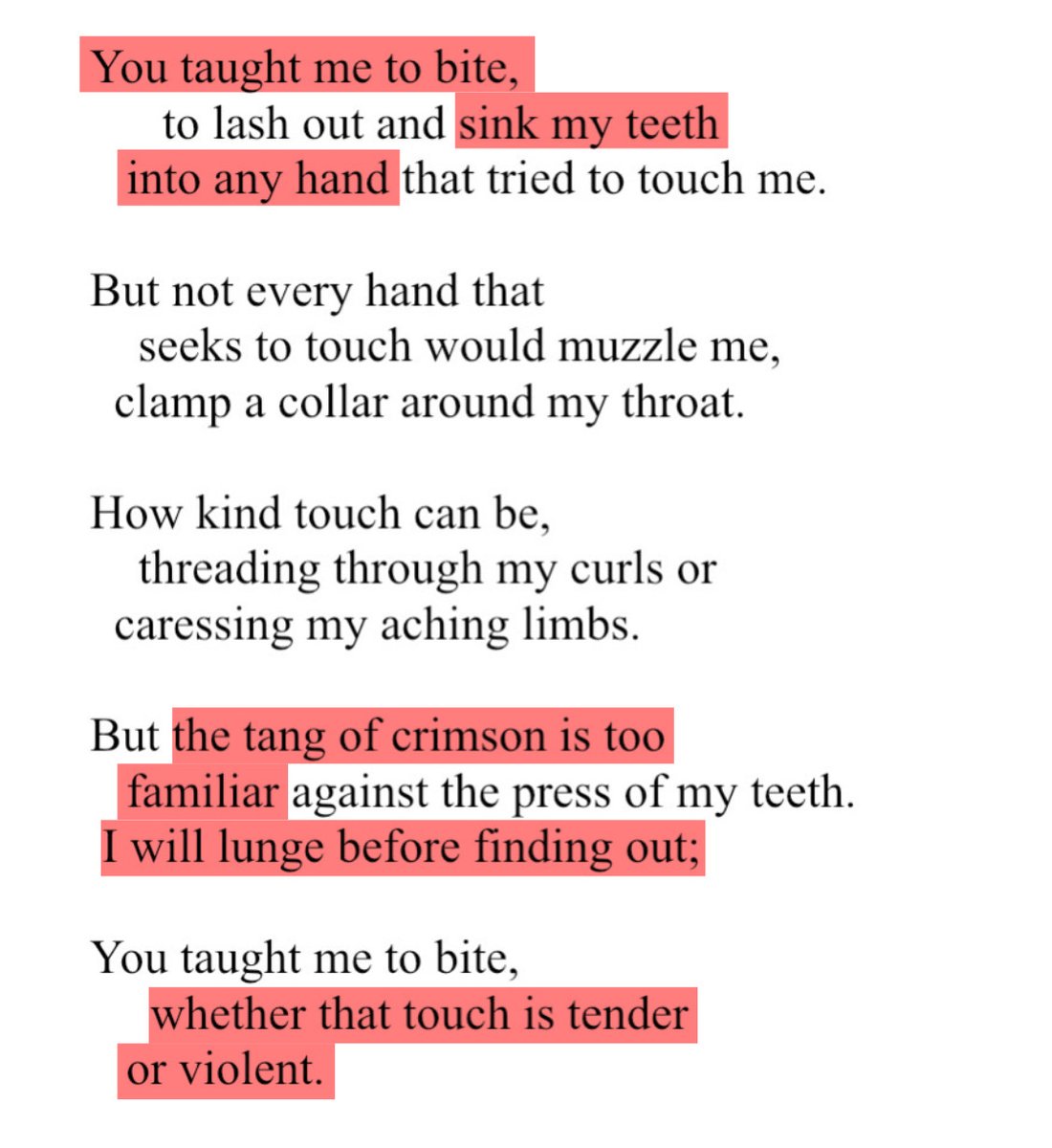 excerpt from "an old dog can't learn new tricks; the nature of parental trauma."
