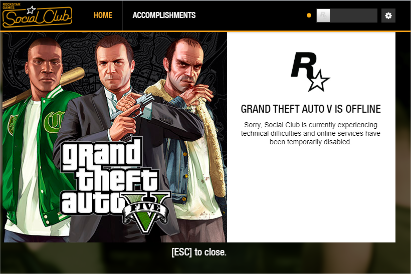 matheusbrumdev's tweet photo. @RockstarSupport 
For some reason I can't connect to my social club, GTA says it's experiencing issues with connecting to it. Do you guys have any updates about it? https://t.co/E0oRbfuDZD