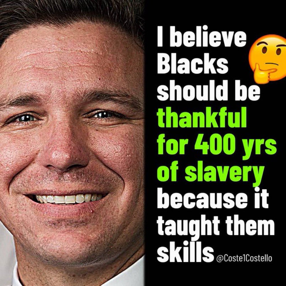goRubenRuben's tweet photo. Oralé Mr Speaker Why is your party so hung up on dragging us back to pre civil war America? It’s insulting and painful to be debating the benefits of slavery with your leaders and followers, 
Your the head of your party, act like a leader who third in line to the presidency of all Americans! #DeSantisSlaveSale #RepublicanSlaveSale #GOP #SpeakerMcCarthy #RonDeSlaverySales
