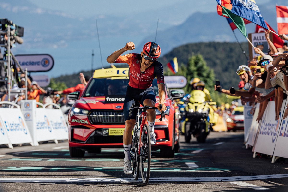 NetcompanyINEOS's tweet photo. An incredible three weeks 🤩

Just like they always say, The Tour Is The Tour 💛

#TDF2023 https://t.co/34QkjHSer3