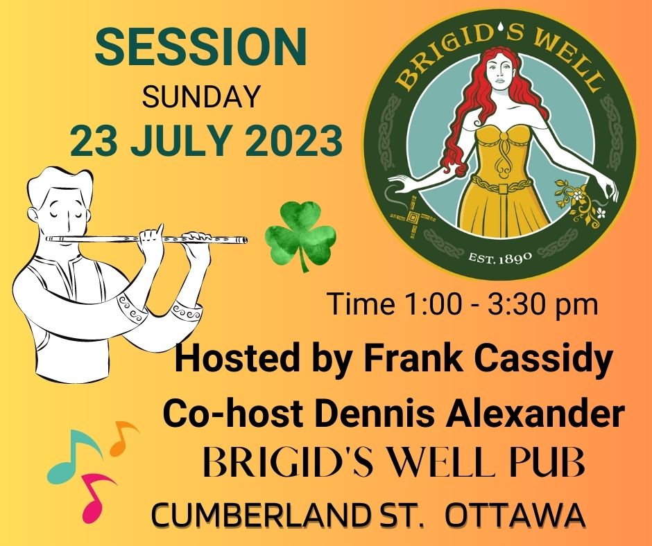 Brigid’s Well Pub  - a few blocks from Sussex Drive and the Byward Market – Come and checkout Kurdish-Canadian artist Mahmud Siamansury artwork.  Music and Arts in the same venue.