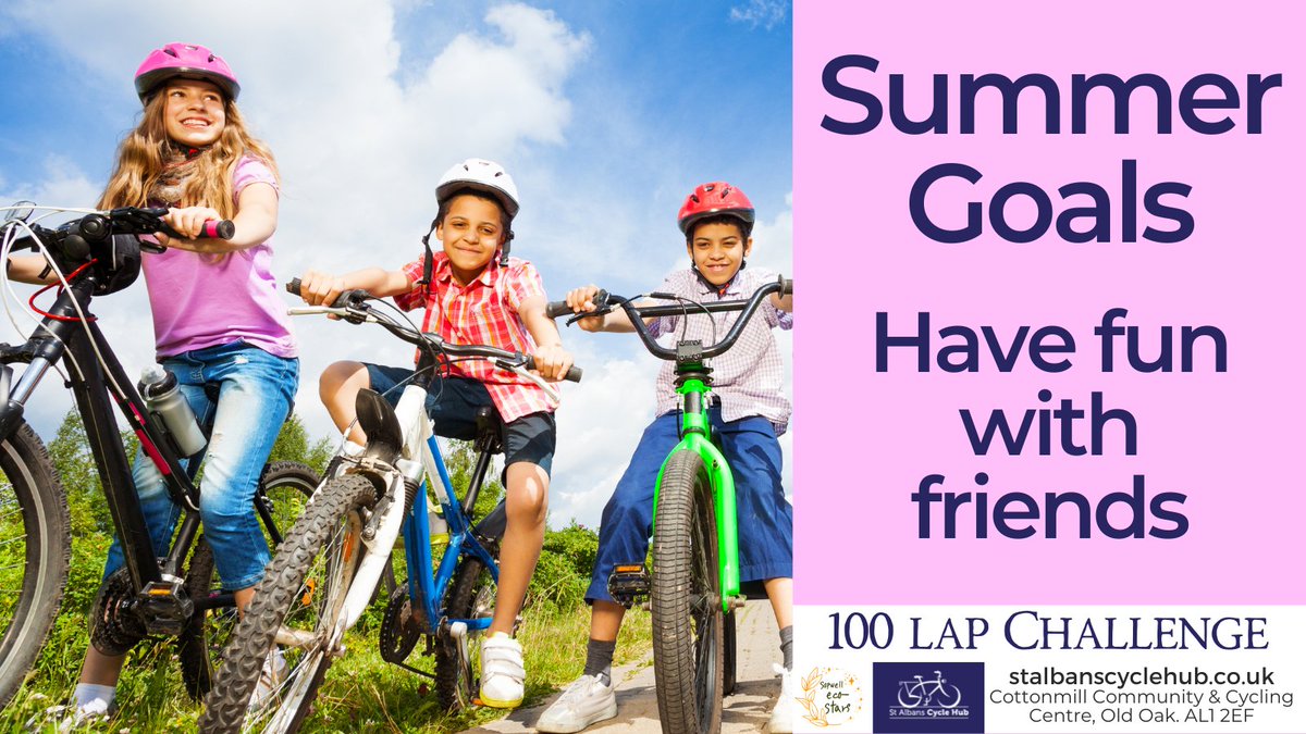 Join in the #100LapChallenge. Cycle 100 laps of the flat all-ability cycle track at the CCCC. No need to do it all in one go. Log your laps at the Cycle Hub. More info: see comments #FunWithFriends #LoveCycling #ActiveTransport