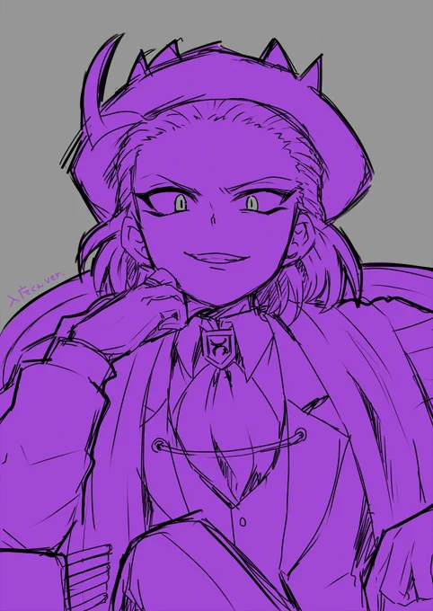 魔フィア過去絵はあんまりなかった🤔 