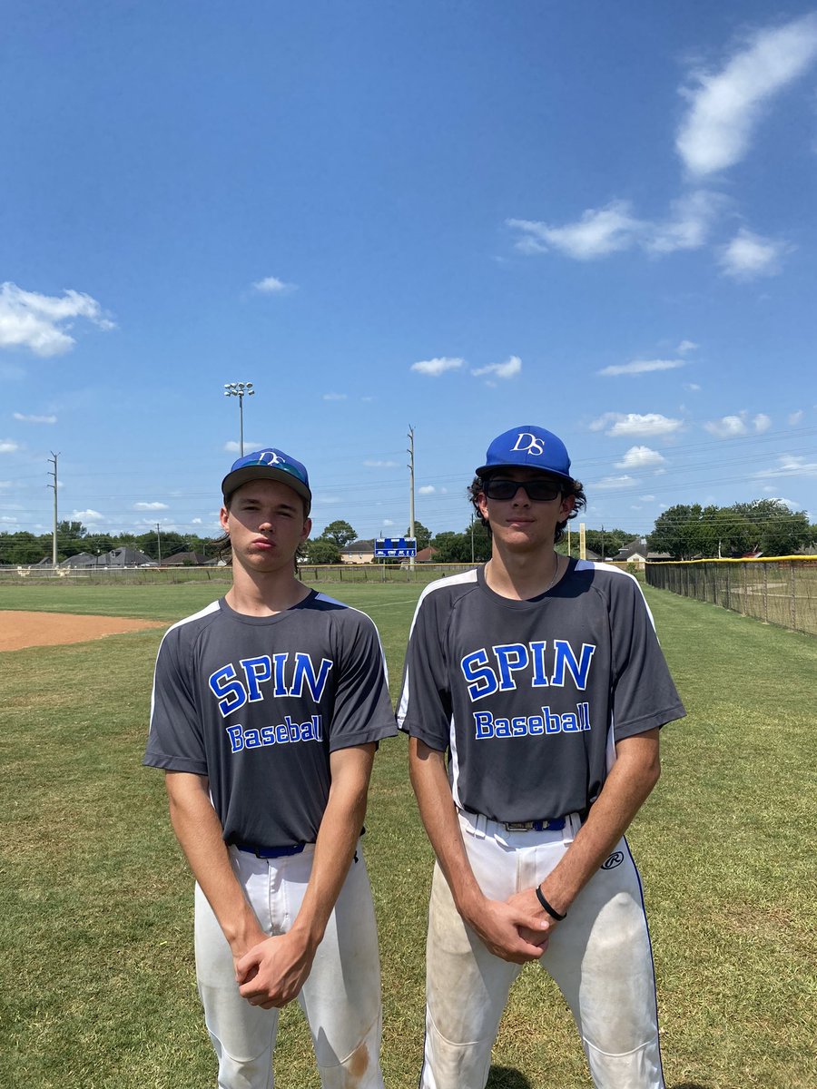 dspinbaseball's tweet photo. Spin Bradshaw is headed to the championship with a 10-1 victory!

Player of the Game: Owen Kane (Cistercian Prep School) went 2-3 with a double, single, 1RBI, and 2 runs!

Pitcher of the Game: Matthew Malcuit (2025 Marcus HS) threw a 5 inning CG only allowing 1 hit and 1BB! https://t.co/DP0Ff1JlMp