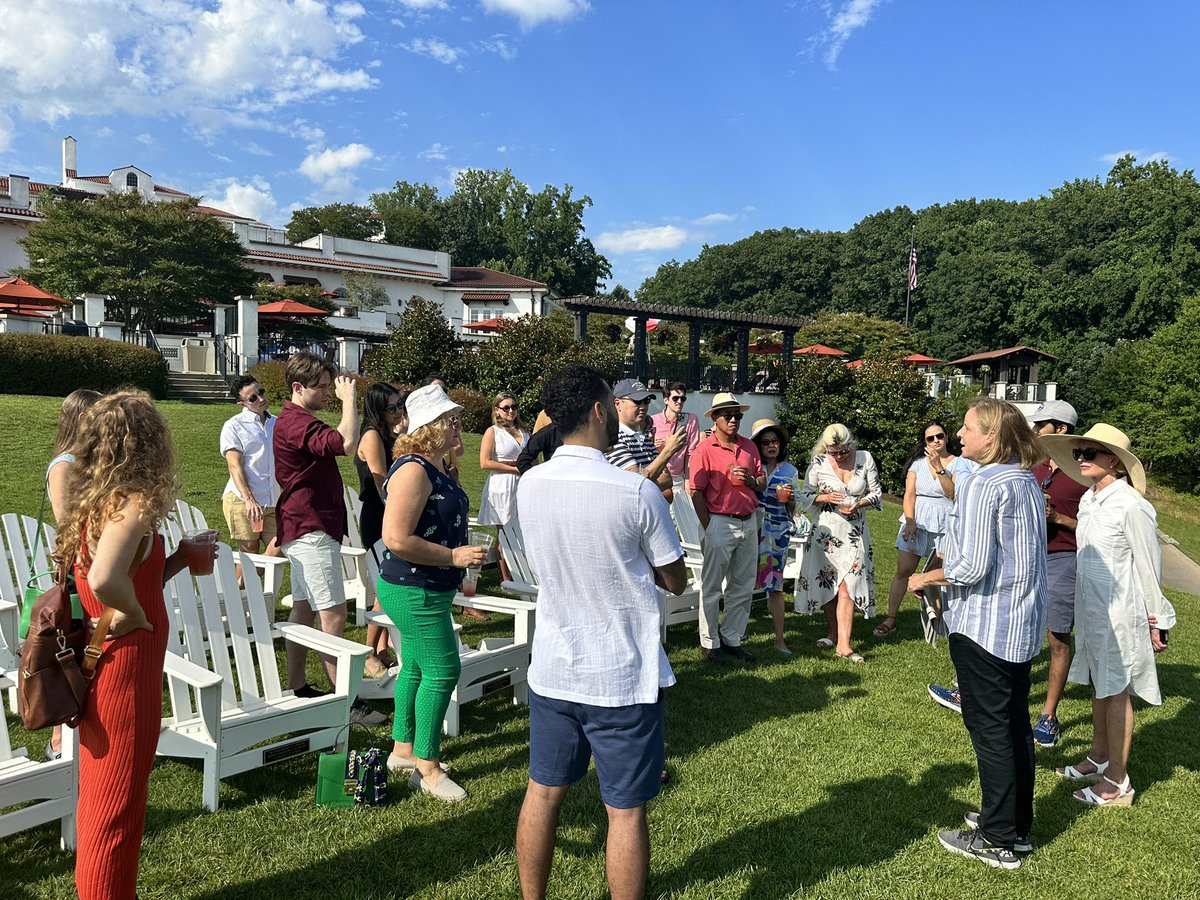 FloretaFaber's tweet photo. Kudos to @Coach_Kemper and @InstituteForEdu for bringing #Tech @congressfellows at #CCC. Not very often you witness the fusion of #civictech &amp; #ambos, @SchneebauerP @SangratTanee @KZAmbUS @SuhasforVA, &amp; @smithmegan &amp; #TechFellows, all in one place. 

Great event! https://t.co/2c8LpGcuOO