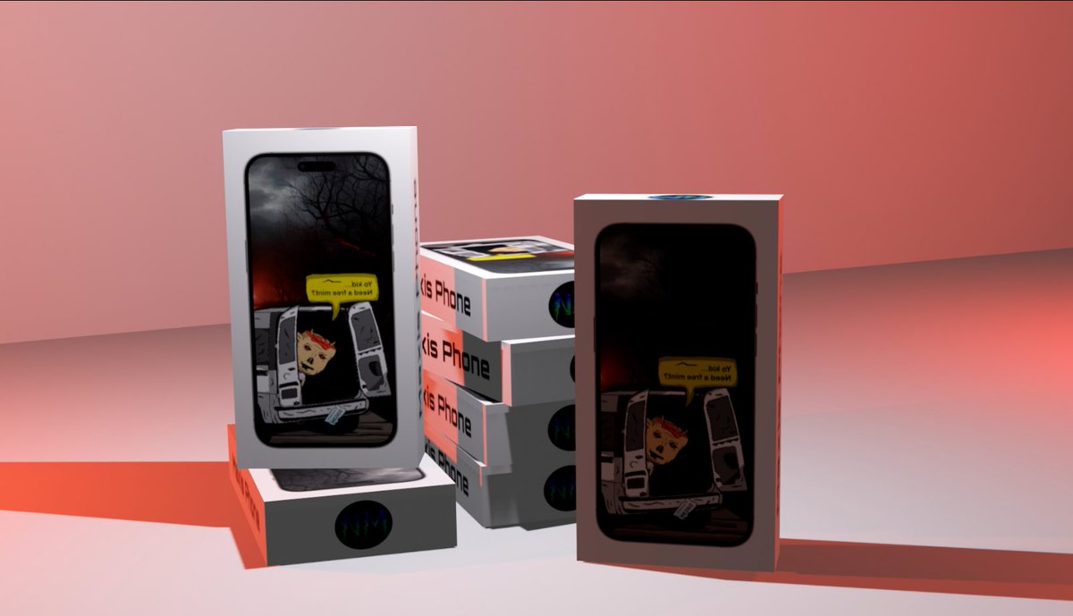 Molnia33's tweet photo. made phones for our community    
@NocturnalMaxis https://t.co/tSiX84yhEV