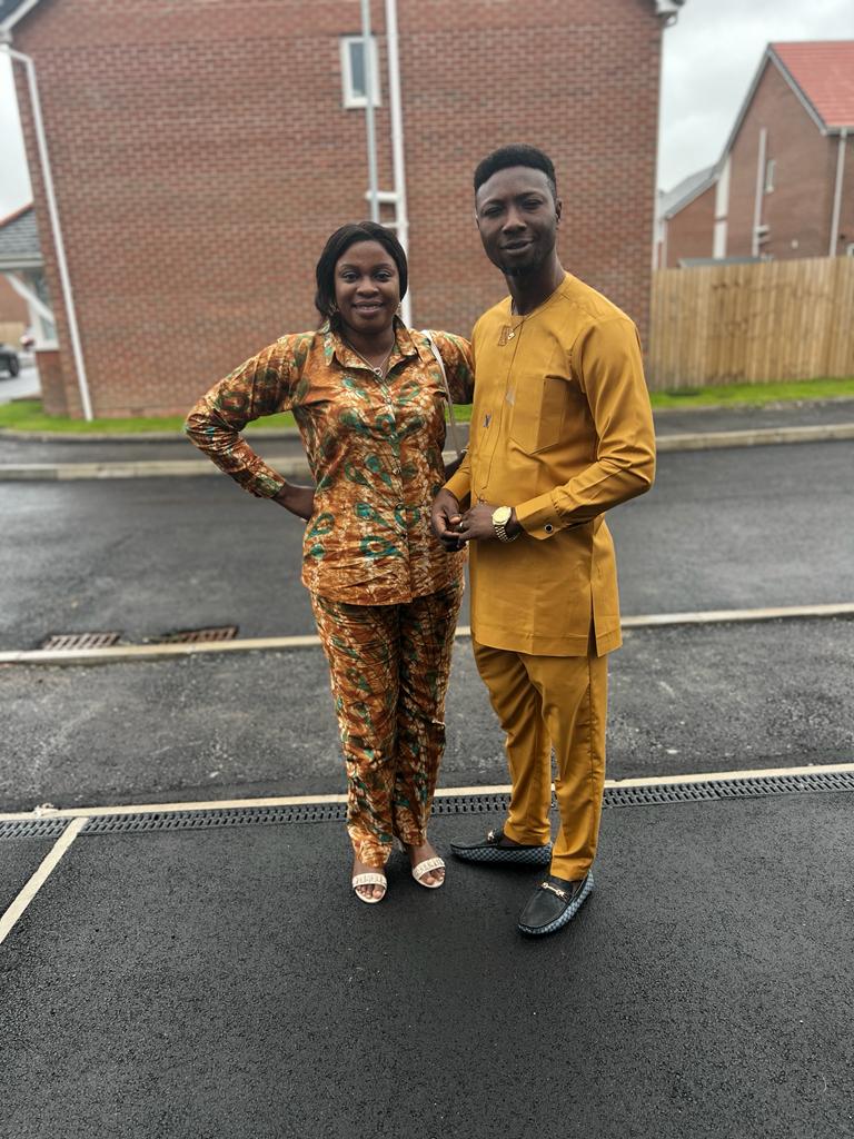 Hayjaywire's tweet photo. It's been a year of God's faithfulness.... We're more than grateful Lord.  Happy first wedding anniversary IFESOLA 💕 https://t.co/VZHIVTKogD
