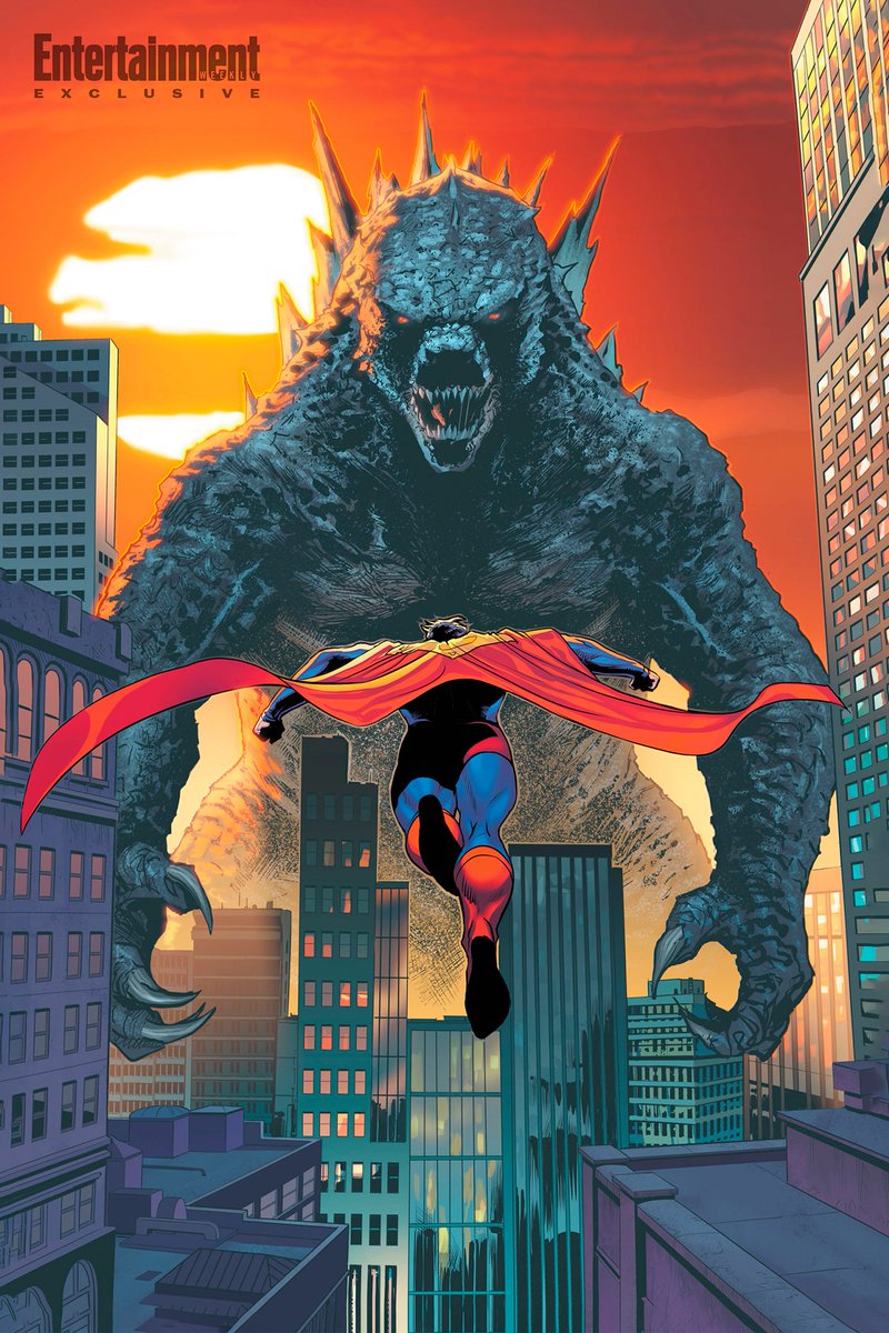 KaijuNewsOutlet's tweet photo. "When Godzilla ends up in this world with metahumans and superheroes and supervillains, things are upset. So that's going to make Godzilla want to do what Godzilla does, which is create order." - writer Brian Buccellato via Entertainment Weekly https://t.co/gtyvhIeY3x