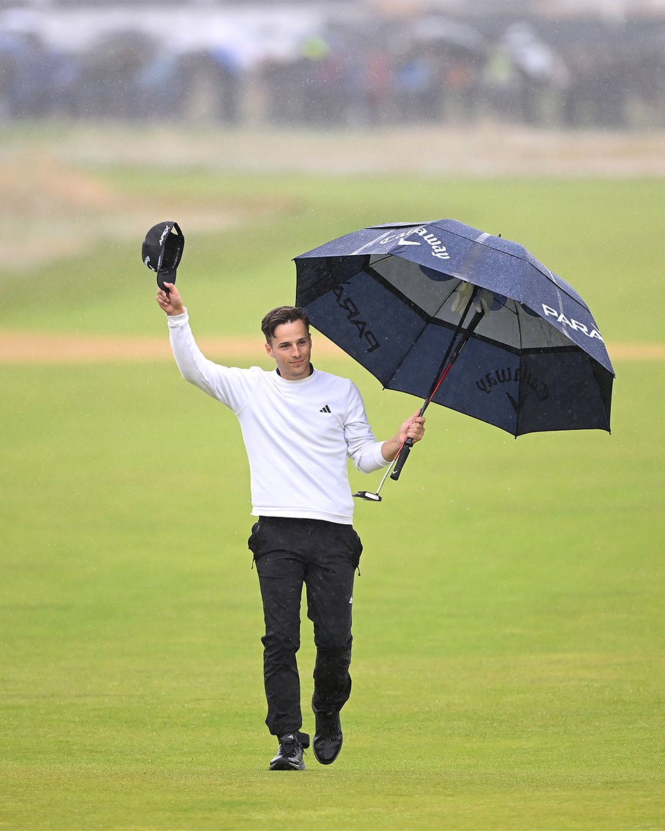 • Born in Liverpool
• Royal Liverpool member
• Qualified in Liverpool
• Top 10 in a major at his home course

Well played, Matthew Jordan. 👏