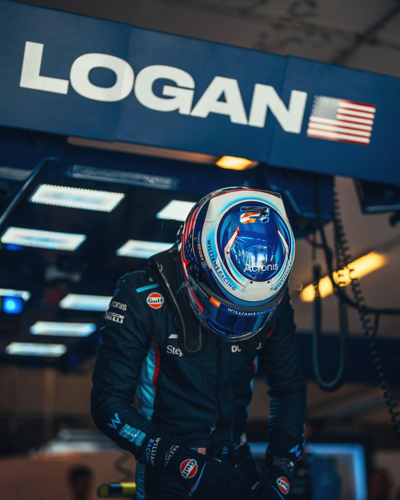 LoganSargeant's tweet photo. Left it all out there today. Really happy with the pace we had throughout. Spa should be fun 🤩 https://t.co/jeod9Ne2Lz