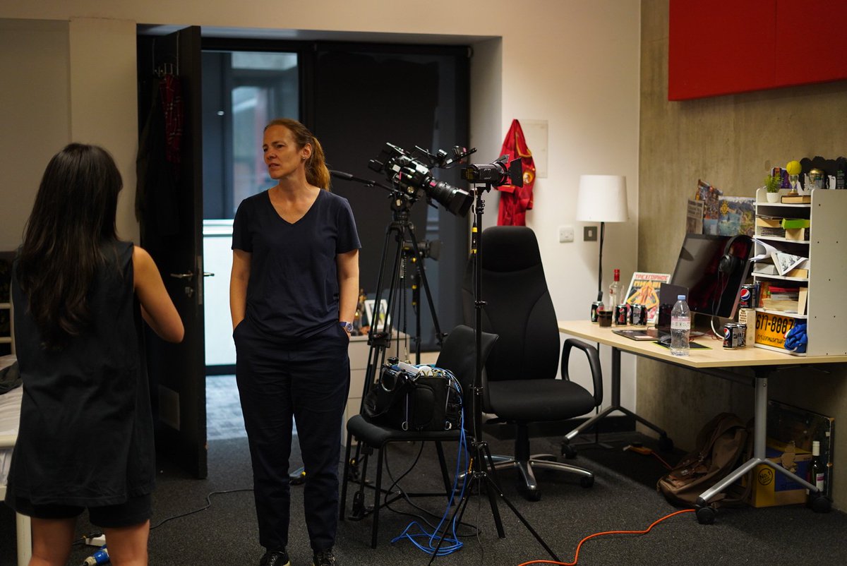 scwolf5's tweet image. Filming at the @NFTSFilmTV in Beaconsfield.

#cinematographer #focuspuller #film #shortfilm #filmmaking #filmmaker #camera #filmset