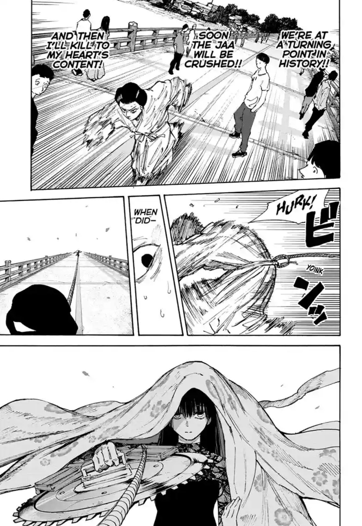 Kal on Twitter "Noticing she has no chance she tries to run…so Osaragi