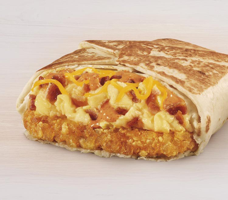 JustAlanMP's tweet photo. Breakfast Crunchwraps are the best thing to ever happen in the history of everything. #tacobell #breakfastcrunchwrap https://t.co/iwRFaE7Cvr
