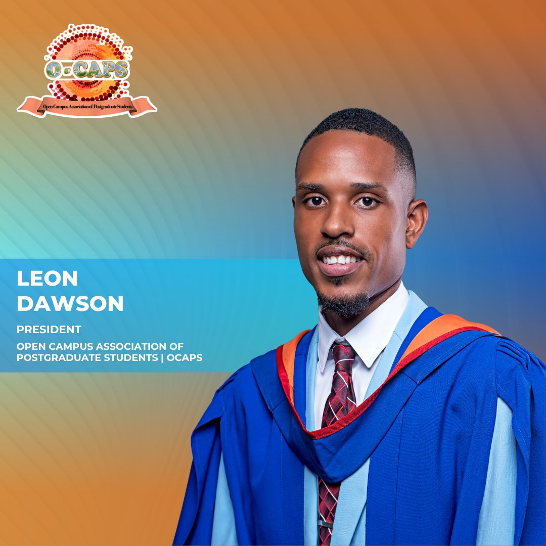 uwigcaps's tweet photo. 𝐌𝐞𝐞𝐭 𝐎𝐮𝐫 𝐏𝐫𝐞𝐬𝐢𝐝𝐞𝐧𝐭, 𝐌𝐫 𝐋𝐞𝐨𝐧 𝐃𝐚𝐰𝐬𝐨𝐧
#UWI #UWIOC #OCAPS #UWIOCAPS #PostgraduateStudentExperience #PostgraduateStudentAdvocacy #PostgraduateStudentSuppport #ReadyToServe #StudentsServingStudents https://t.co/OnRwG31TRm