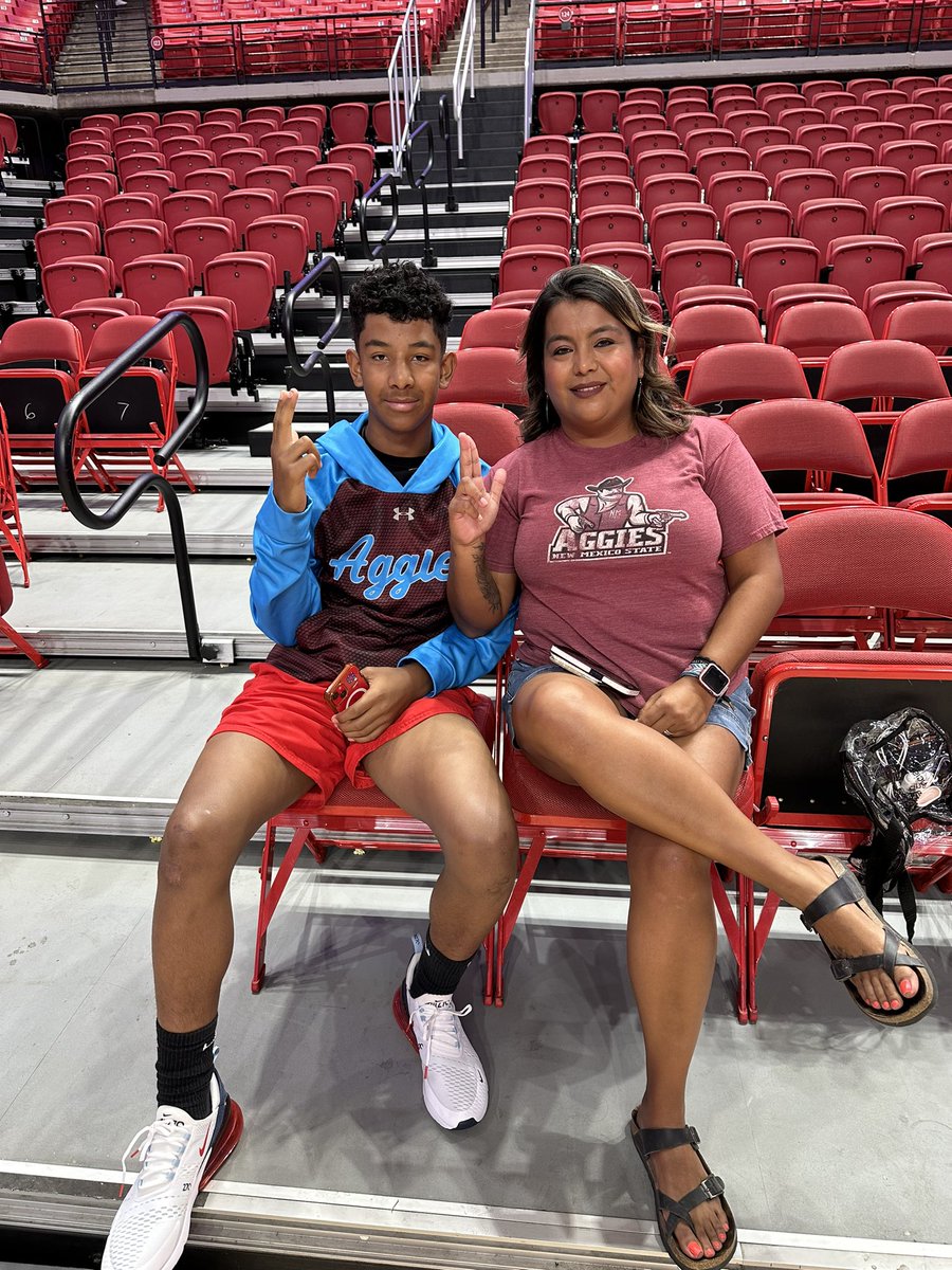 Enchantment_TBT's tweet photo. .@NMStateMBB represented here in Lubbock as well! 

Let’s goooo New Mexico ‼️ https://t.co/8UpUPRevuz