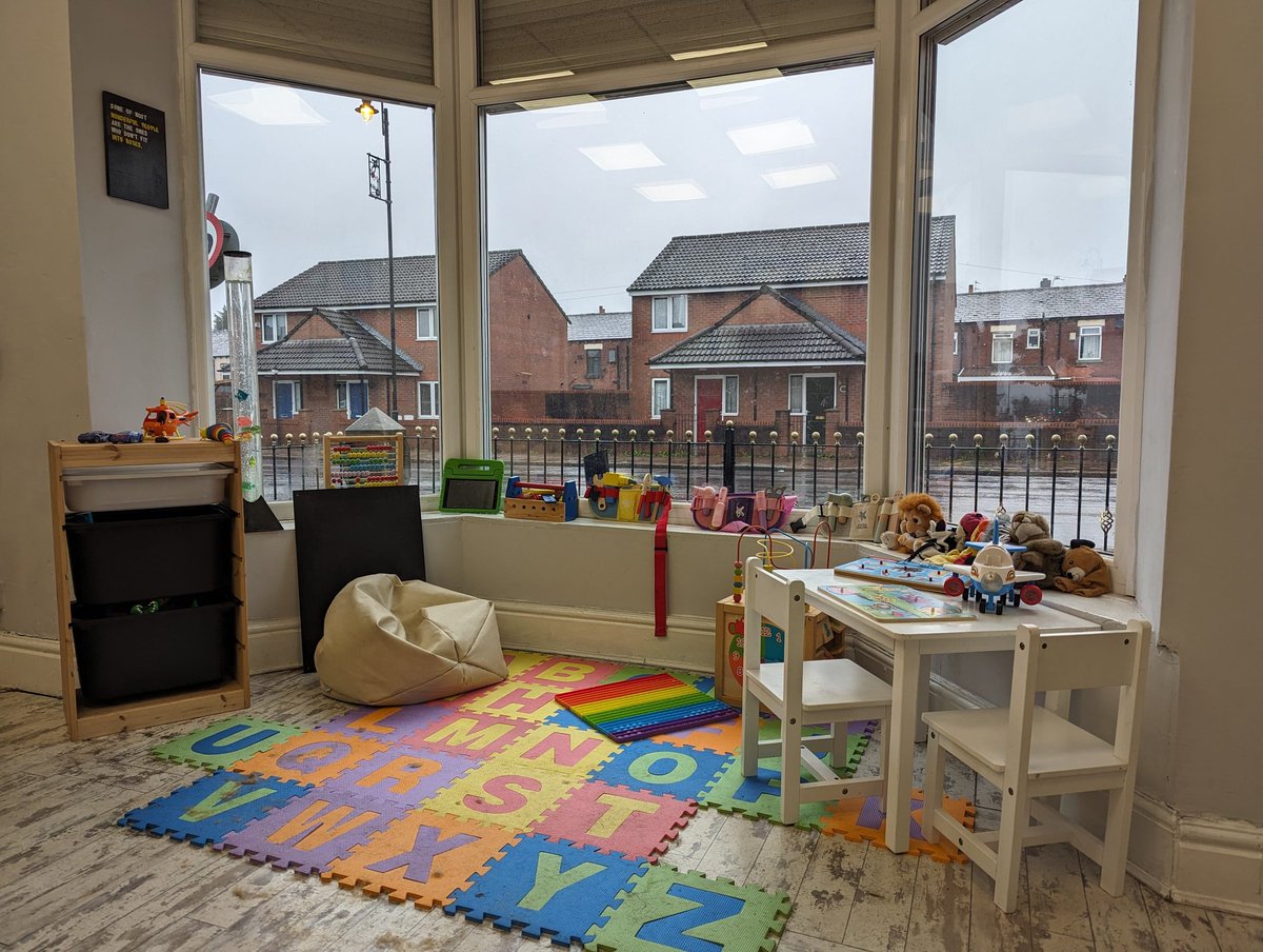 Love the #sensoryplay area ❤️

Got to accommodate everyone in the community, what an neuro typical takes for granted some people struggle to process.