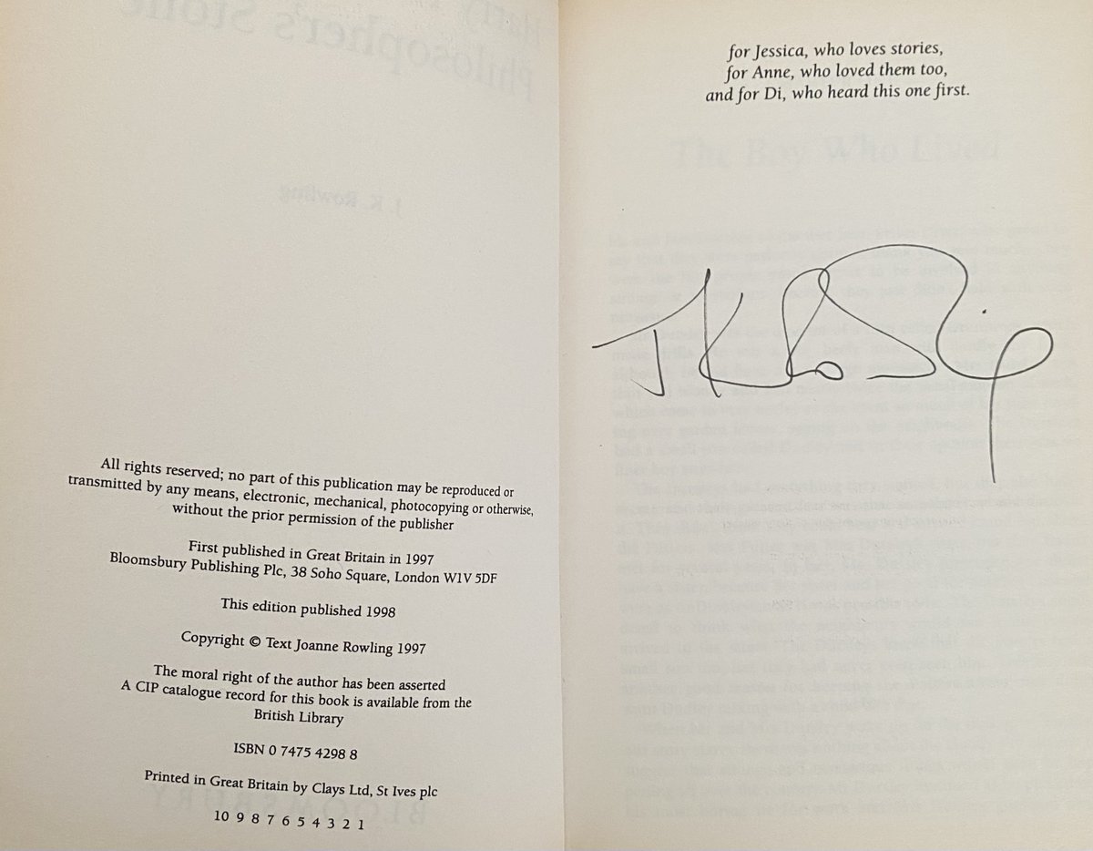 AineMcanespie's tweet photo. I have a question for you professional book sellers. What's the best to way to sell a first edition, signed copy of Harry Potter and the Philospher's Stone adult paperback? #HarryPotter https://t.co/sGJbS7Of8Q