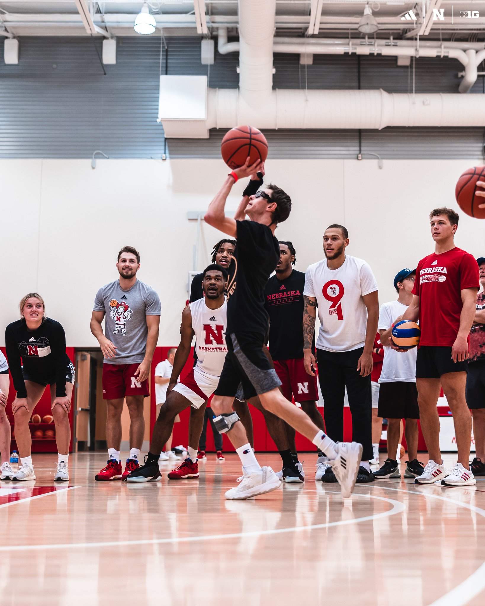 Nebraska Men's Basketball on Twitter "Invited sonebraska over to hoop