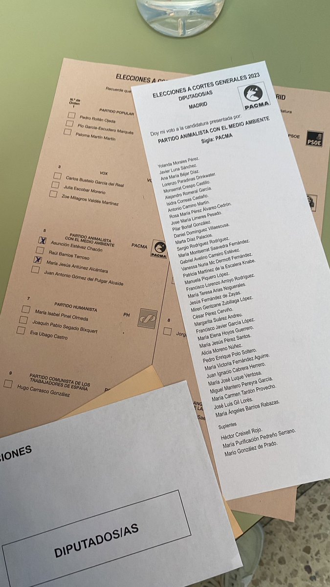 Sarita_822's tweet image. 0 dudas! Si o si hay que votar por tus valores. 
Yo pienso en mi y en mi familia 
Triana, Perla, meri, pipo y Lolo.
También en todos los que ayudan y en todos los que ya no estan.
Dejemos de mirarnos el ombligo y pensemos en quien no tiene voz ni voto. @PartidoPACMA