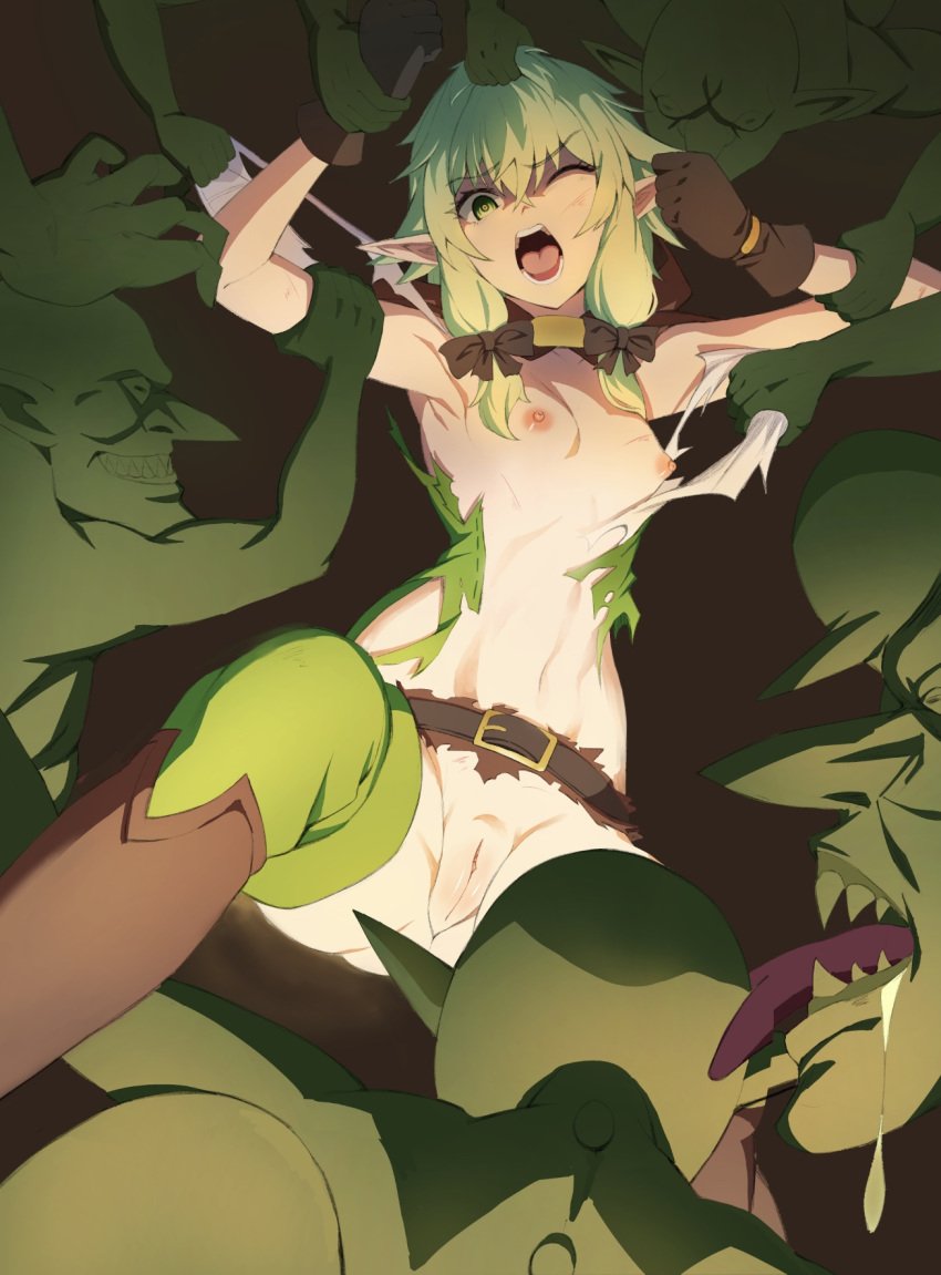 "The Ranger is down now. Do you save her, or are you unfortunate enough to join her?"

#LewdRP #OpenDM #BadEndRp #NSFWRP  #openrp #monsterrp #fantasyrp