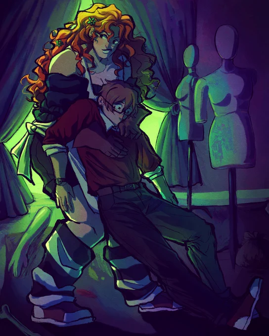 assisted metamorphosis  #zombiecleofanart #grianfanart #thehermitarchives