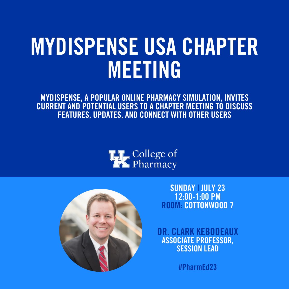 University of Kentucky College of Pharmacy tweet media