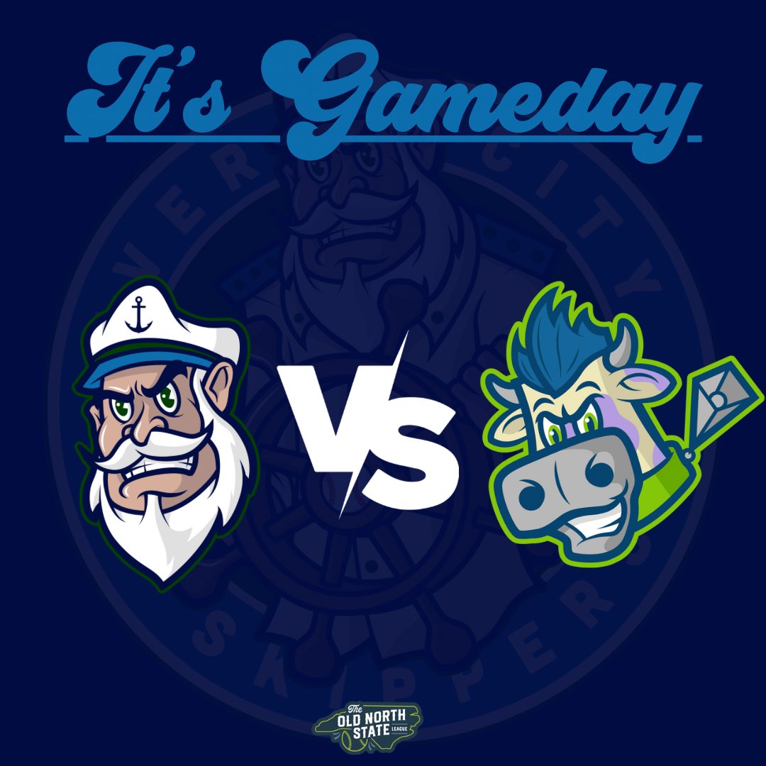 ⚓️ONE LAST TIME⚓️ IT’S GAMEDAY! The River City Skippers inaugural season continues today at the #SHIPYARD for our FINAL HOME GAME of the year! We hope to see everyone out at Holmes Field at 5:00pm!