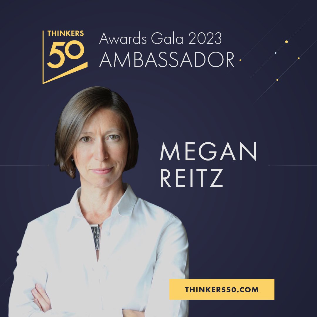 Meet #Thinkers50 Awards Gala 2023 Ambassador, <a href="/MeganReitz1/">Megan Reitz</a>! <a href="/Hult_Business/">Hult International Business School</a> professor, Megan’s research focuses on speaking truth to power, employee activism, and mindfulness. Don’t miss the opportunity to connect with and hear from her at the Gala: thinkers50.com/awards-gala-20…