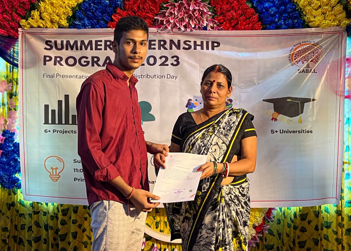 teamsabal's tweet photo. Certificate Distribution&amp; Presentation Day. A momentous day filled with jubilation as we applaud the remarkable achievement of our intern Joined by their proud parents we witnessed heartwarming scenes of shared joy as parents handed the certificates to their accomplished children https://t.co/l5uKpbGYZr
