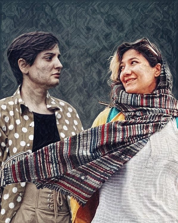 دختران ایران را آزاد کنید.

#نیلوفر_حامدی
#الهه_محمدی 
#الهه_نیلوفر