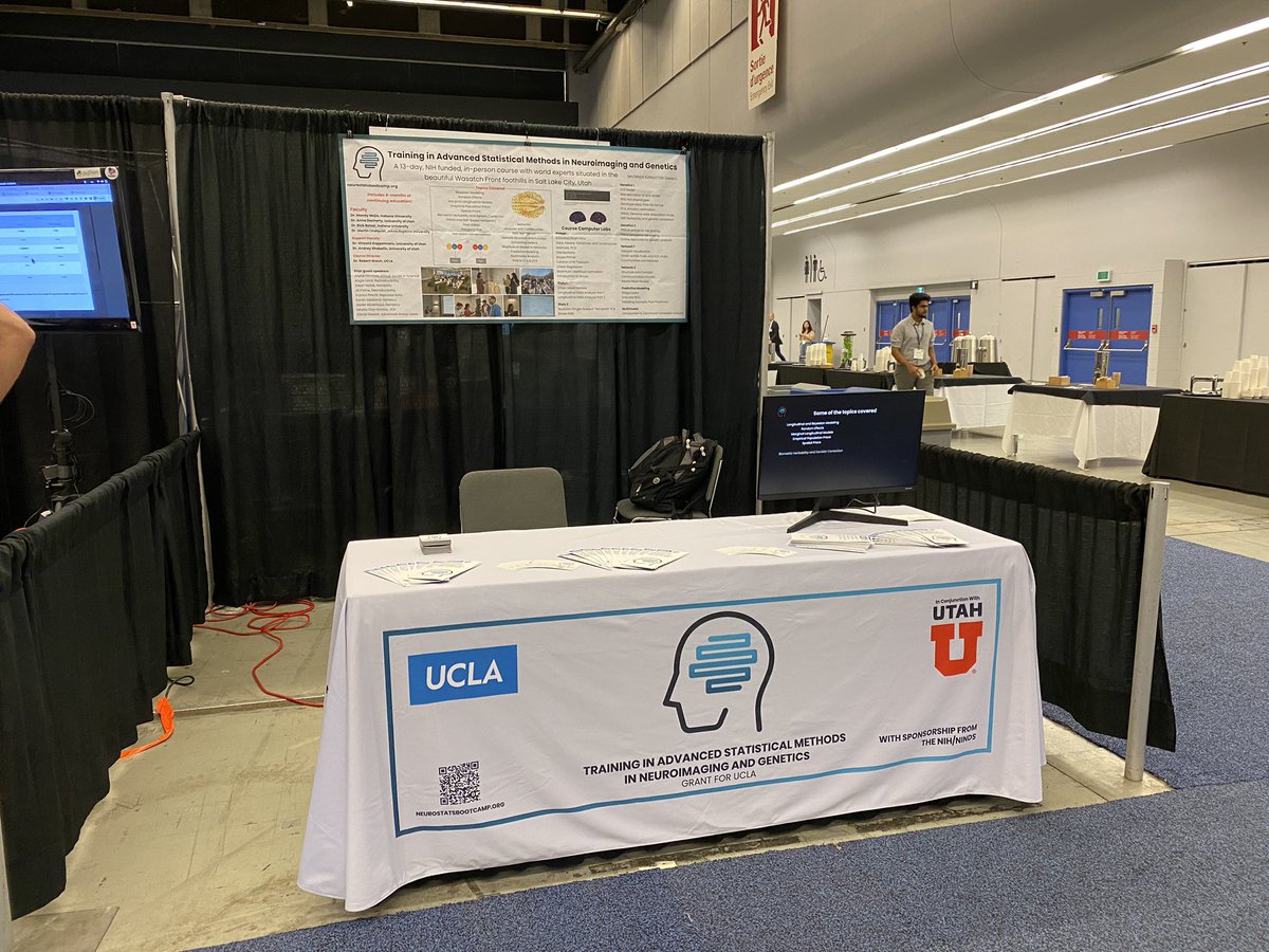 Come talk to us at #OHBM2023 <a href="/OHBM_Trainees/">OHBM Trainees</a> <a href="/OHBM/">OHBM</a>.
In-person class is April 15-26 2024. Go to neurostatsbootcamp.org