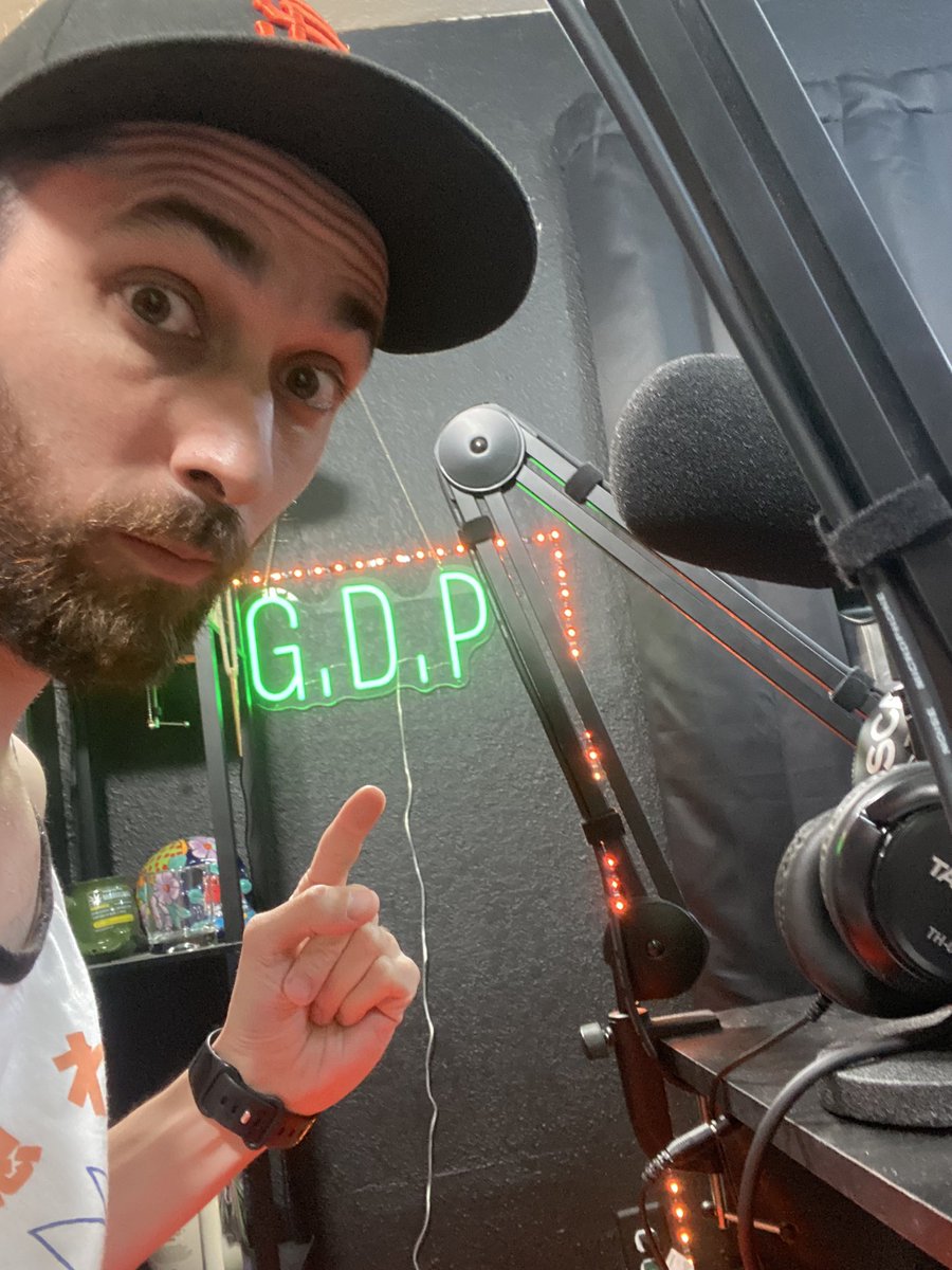 moforyalifejoe's tweet photo. Last night we  @yugiboom were guests on @GeorgeDanielPod . Can’t wait to see the episode https://t.co/gvzOMSsMWv