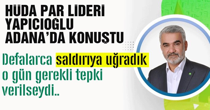 SuleymanAtmaca_'s tweet photo. @HurDavaPartisi Genel Başkanımız Sn Zekeriya Yapıcıoğlu:
Buradan karanlık odaklara mesajım:
Bizi meşru dairenin dışına çekemeyeceksiniz, biz iyilik tohumlarını ekmeye devam edeceğiz... https://t.co/6j9s8h3eHY