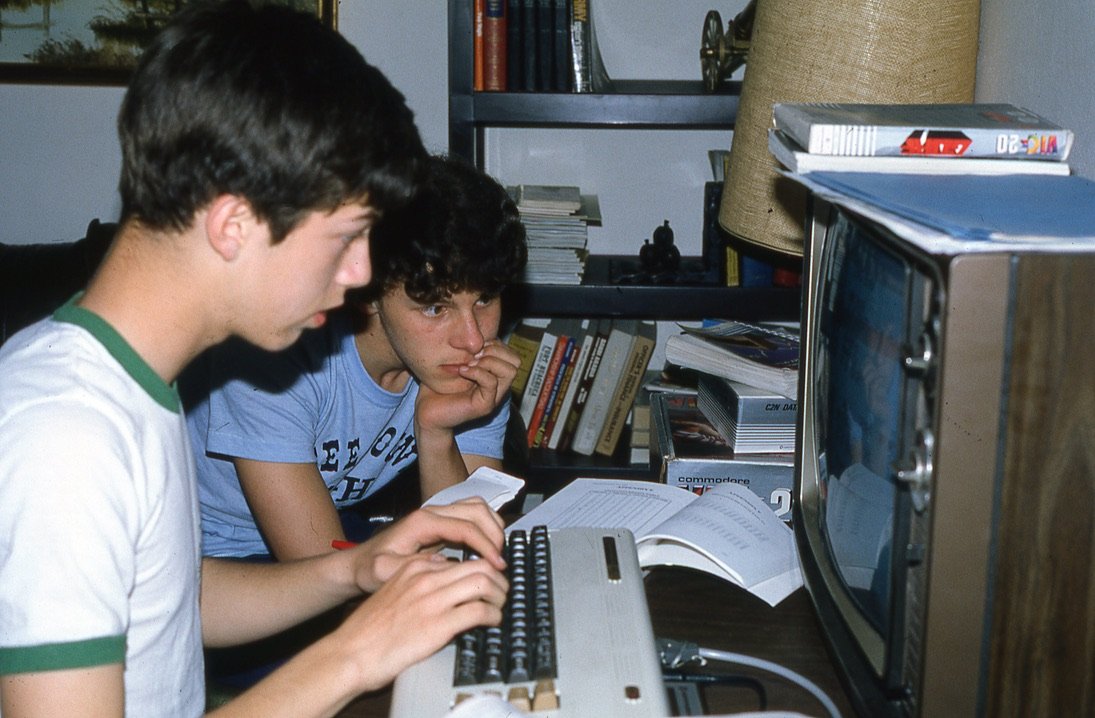 Trackertracker2's tweet image. Nostalgic memory programing assembler on vic 20 in the 80's