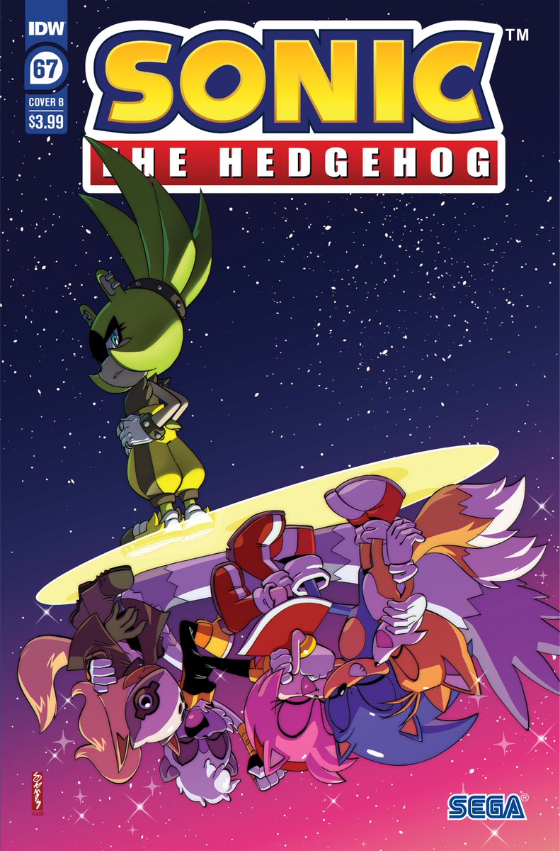 RT @IDWSonicNews: Sonic The Hedgehog #67, Cover B by @Jampolinski 

#IDWSonic #Sonic #SonicTheHedgehog https://t.co/m0lj7QJeGY