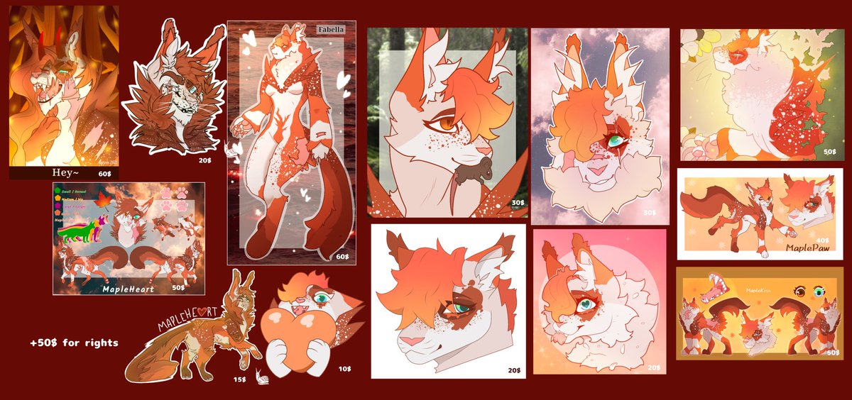 fabel_Rianne's tweet photo. Selling my girl maple heart!! 500$ through cashapp. I'm trying to get a car and this would help a lot. Price is negotiable but it has to stay around the original amount. 

#furry #furryart #furryartist #furryfandom #furrycommunity #art #selling https://t.co/i75xG9GKG5