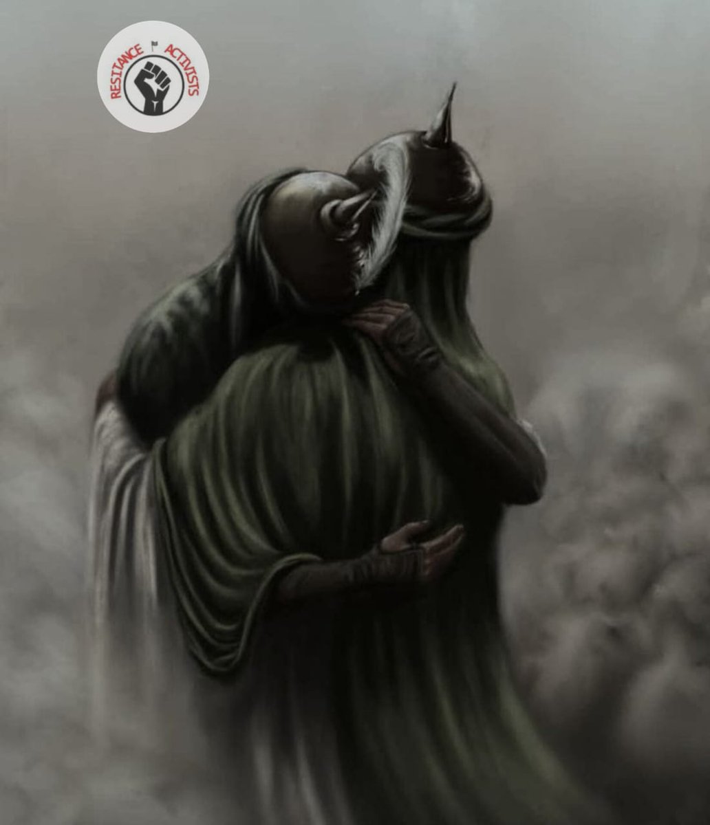 MusfraTalpur's tweet photo. When Ali Akbar fell off his horse. He cried out:
“O Father, accept my last salaam to you.”'

#شہادت_ہمشکلِ_پیغمبرؑ
'Ali Akbar '
'Resemblance of Prophet' https://t.co/o3xHdaV22O